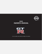 NISSAN GT-R 2020 OWNERS MANUAL